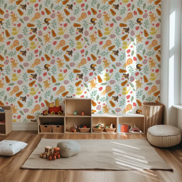 Jungle Jam Wallpaper - Art Studio Ke
