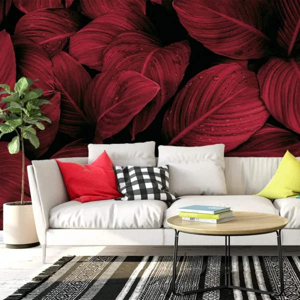 Crimson Canopy - Art Studio Ke