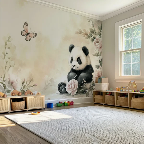 Panda's Gentle Dream - Art Studio Ke