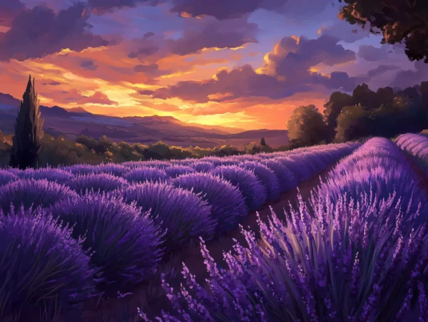 Lavender Sunset Symphony - Image 6