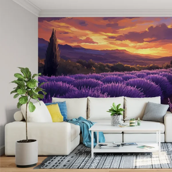 Lavender Sunset Symphony - Image 3