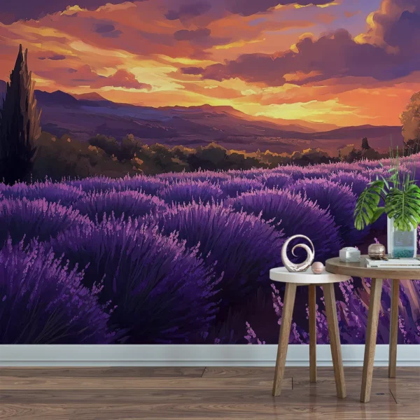 Lavender Sunset Symphony - Image 2
