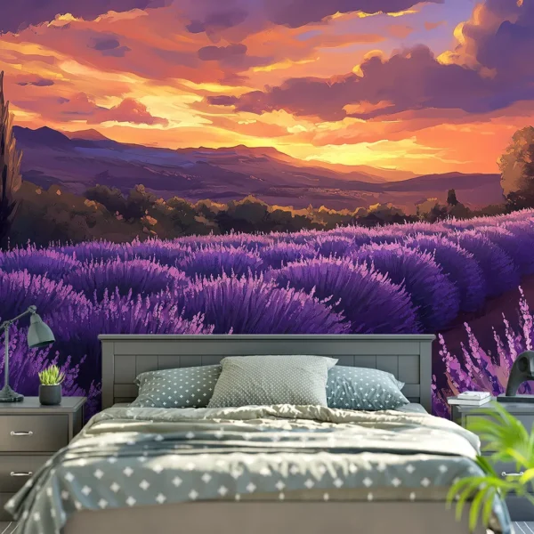 Lavender Sunset Symphony - Image 4